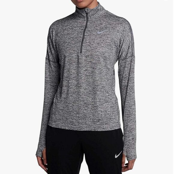 NIKE Womens Dry Element 1/2 Zip Running Top Small - Picture 7 of 7